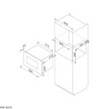 Lò Vi Sóng Malloca MW 927S Âm Tủ