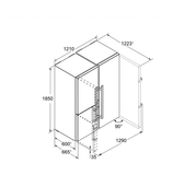 Tủ Lạnh Liebherr SBSes 8673 Premium BioFresh NoFrost