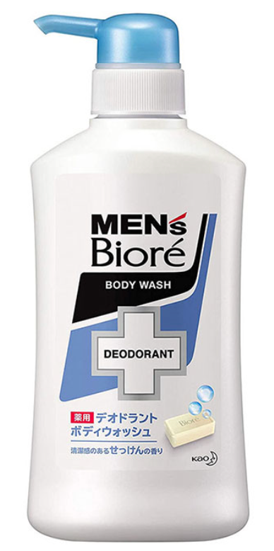 Sữa tắm khử mùi MEN's Biore hương thơm mát (440ml) メンズビオレ 薬用デオドラントボディウォッシュ