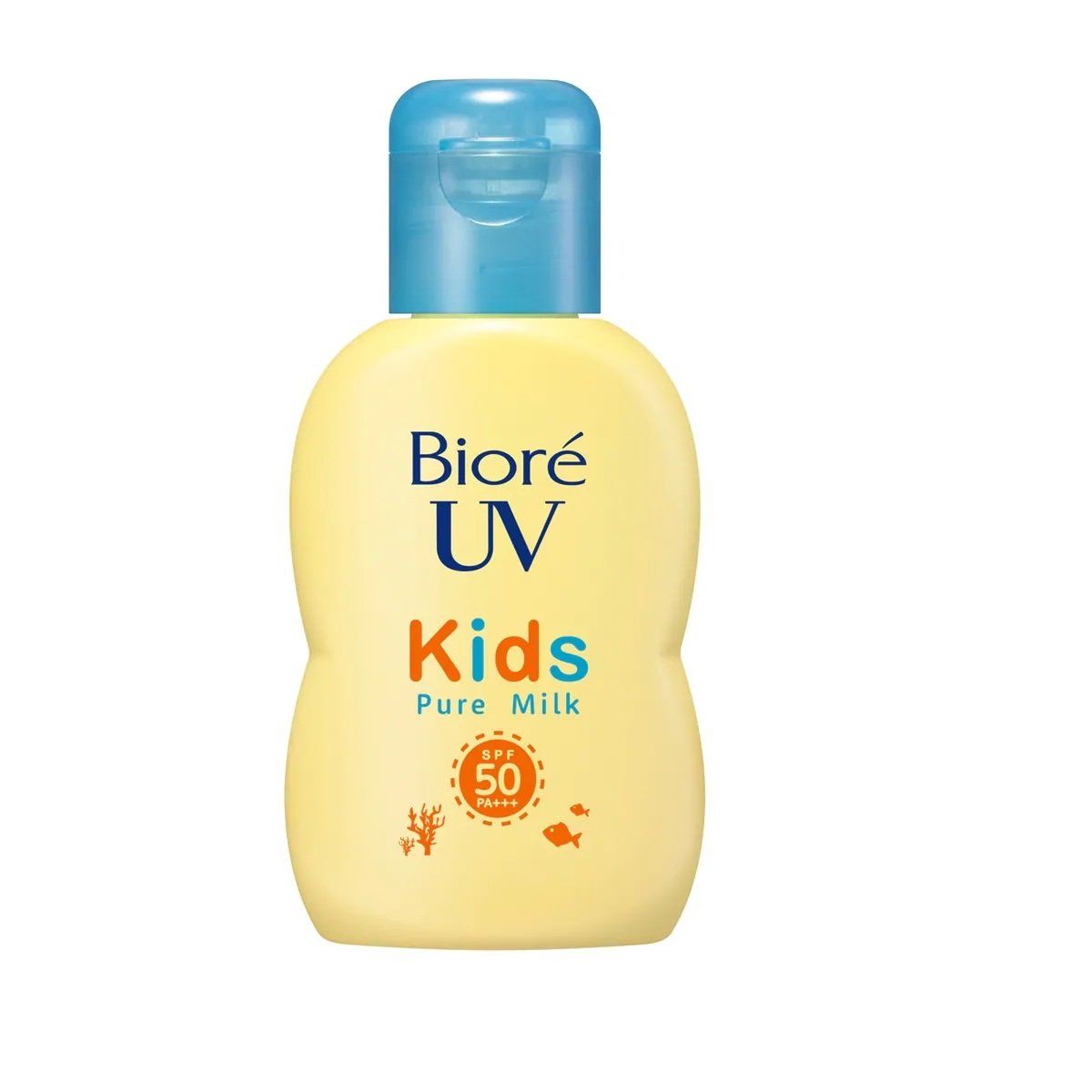 Sữa chống nắng dịu nhẹ cho trẻ em Biore UV Kids Pure Milk SPF50+ PA+++ (70ml) ビオレ UV キッズ ピュアミルク