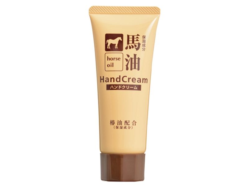 Kem dưỡng da tay chiết xuất dầu ngựa hương hoa trà Horse Oil (60g) 椿油配合 馬油ハンドクリーム