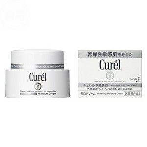 Kem dưỡng da trị nám và tàn nhang Curel Whitening Moisture Cream (40g) クリーム キュレル シミ・ソバカス予防ケア フェイスクリーム