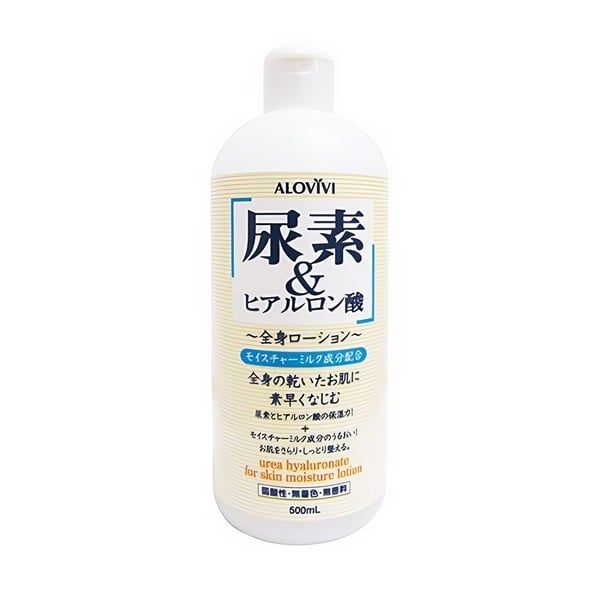 Sữa Dưỡng Thể Toàn Thân - Alovivi Urea&Hyaluronic Acid Lotion (500ml) アロヴィヴィ尿素&ヒアルロン酸全身ローション500ML