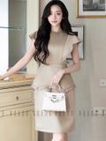 Đầm nude cánh tiên