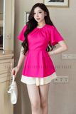 Quần kem xếp ly