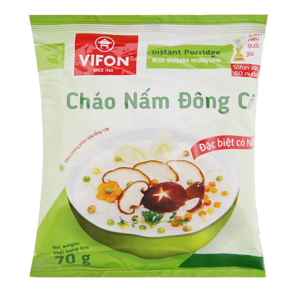 Cháo Nấm Đông Cô VIFON