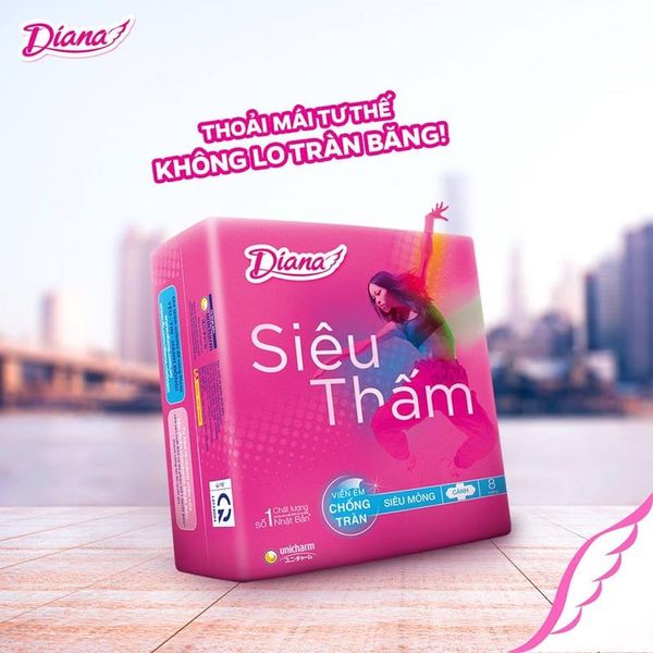 Băng Vệ Sinh DIANA Siêu Thấm