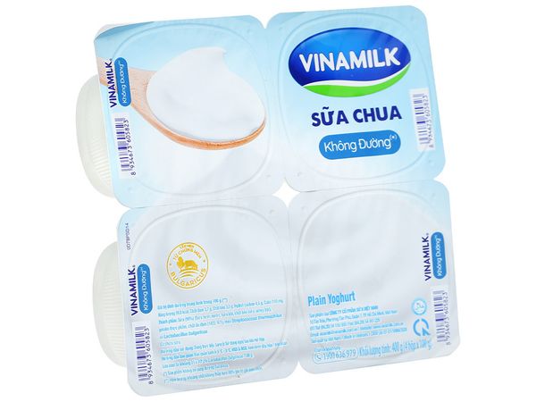 Sữa Chua Vinamilk Không Đường