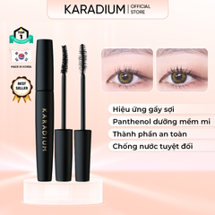 Chuốt mi Karadium On the Top Fiber Mascara 10ml giúp mi dày và cong tự nhiên