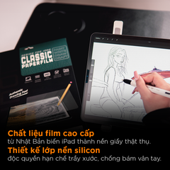 Tấm film dán ANDORA Paperfilm Anti-shock cho iPad (Hỗ trợ dán miễn phí trực tiếp tại shop)