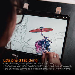 Tấm film dán ANDORA Paperfilm Anti-shock cho iPad (Hỗ trợ dán miễn phí trực tiếp tại shop)