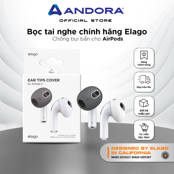 Bọc tai nghe elago Ear Tips cho AirPods 3