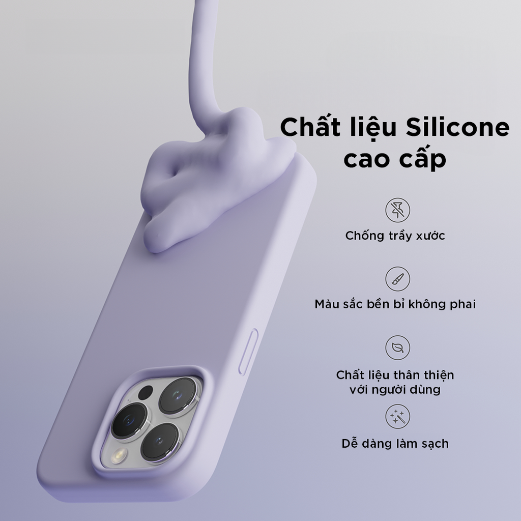 Ốp lưng elago Silicone cho iPhone 15 Series