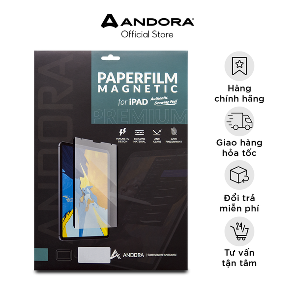 Tấm film nam châm ANDORA Paperfilm Magnetic cho iPad