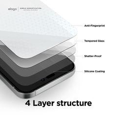 Kính cường lực elago Tempered Glass+ Screen Protector cho iPhone (Hỗ trợ dán miễn phí trực tiếp tại shop)