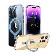 Ốp lưng TORRAS UPRO Ostand Clear cho iPhone 15 Series