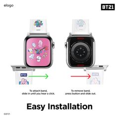 Dây đeo elago|BT21 7 Flavors Strap cho Apple Watch Series