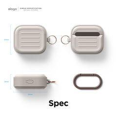 Vỏ bảo vệ elago Armor cho AirPods 3