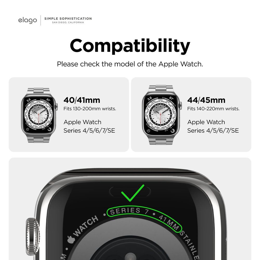 Dây đeo elago Metal Strap cho Apple Watch Series