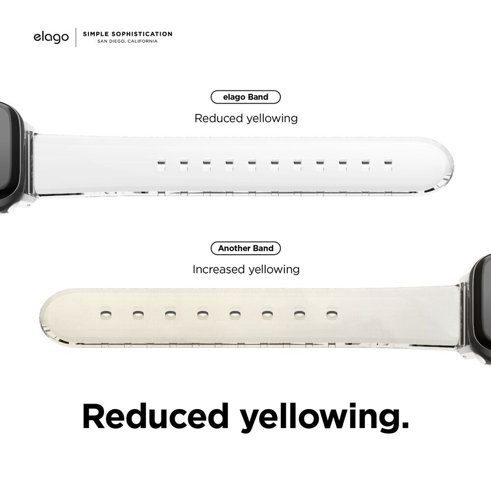 Dây đeo elago Clear Band cho Apple Watch Series
