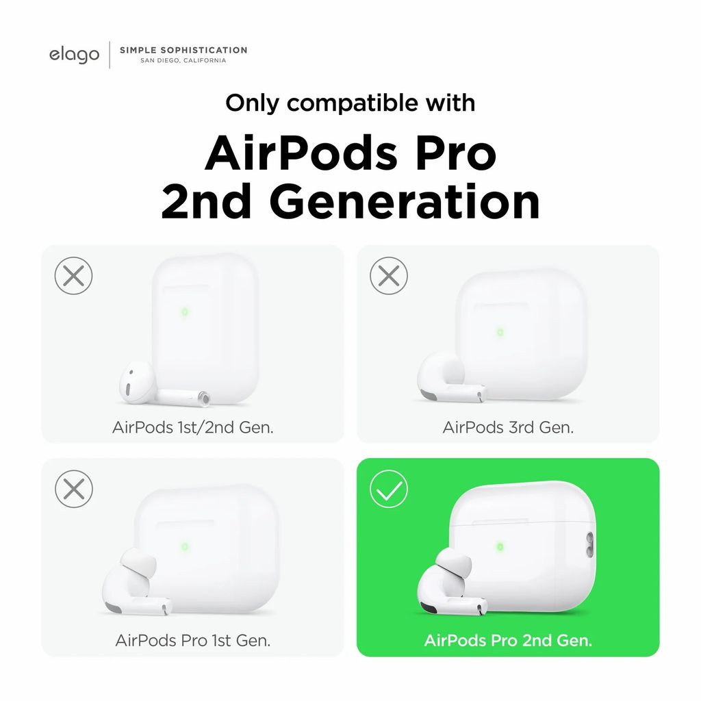 Vỏ bảo vệ elago EDC cho AirPods Pro 2