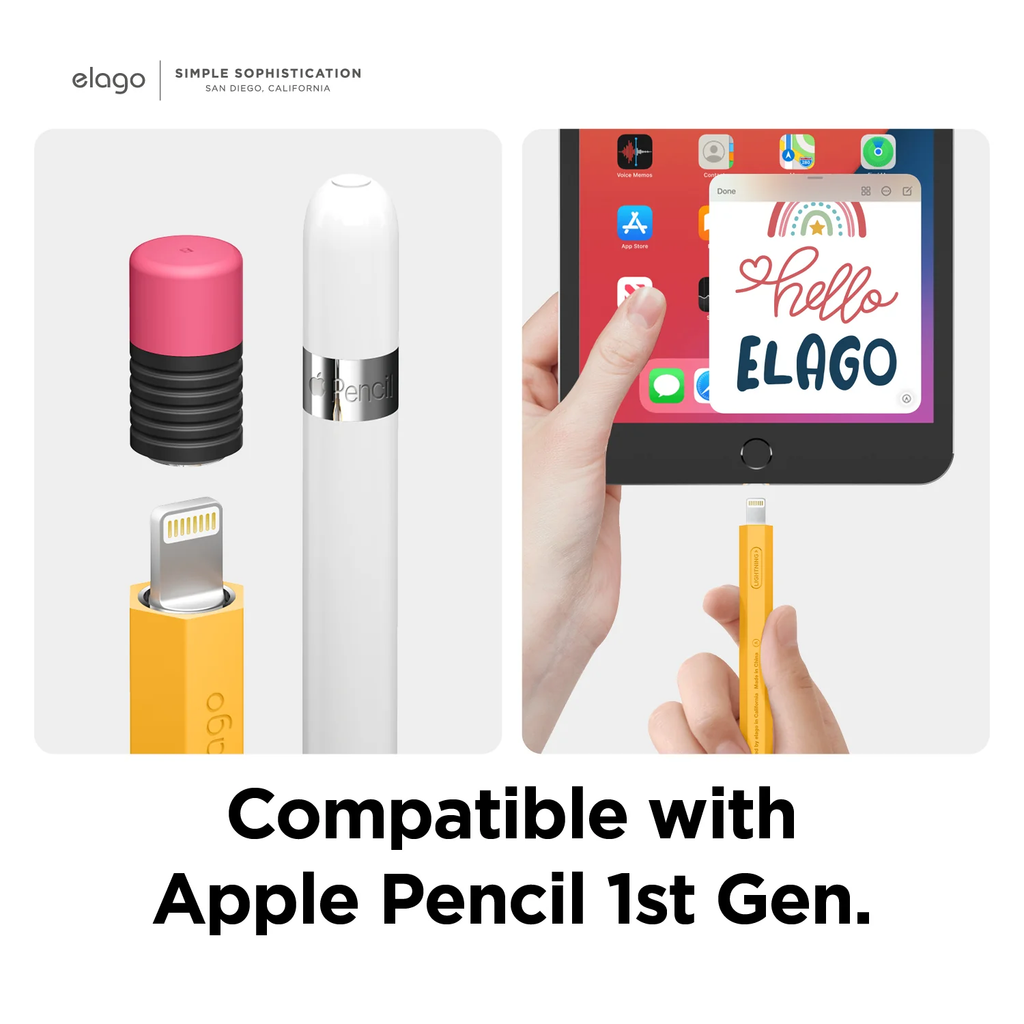 Vỏ bảo vệ elago Silicone cho Apple Pencil 1