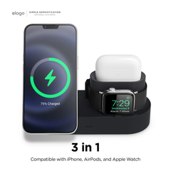 Ốp đế sạc elago MagSafe Trio 2 Wireless Charging Station