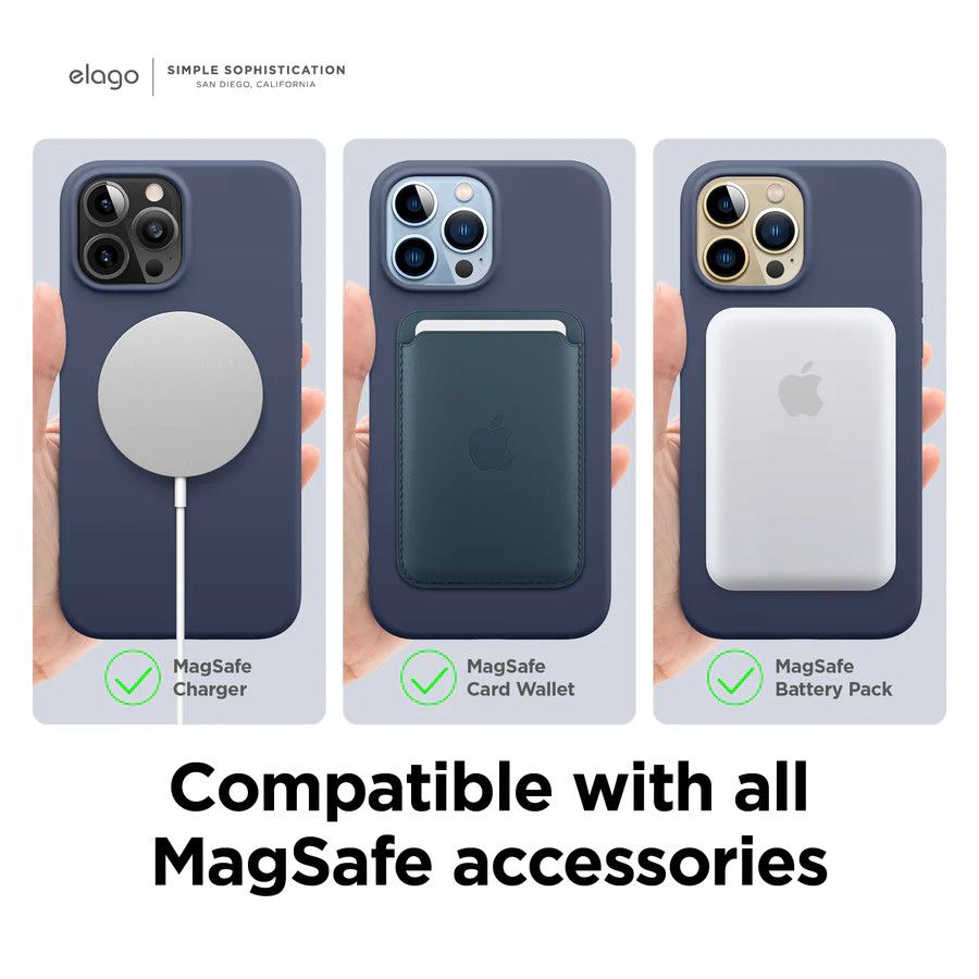 Ốp lưng elago MagSafe Silicone cho iPhone 13 Series