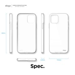 Ốp lưng elago Clear cho iPhone 12 Series