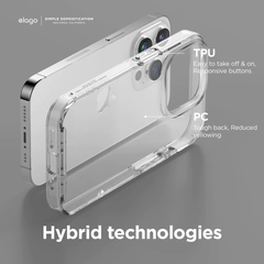 Ốp lưng elago Hybrid Clear cho iPhone 14 Series