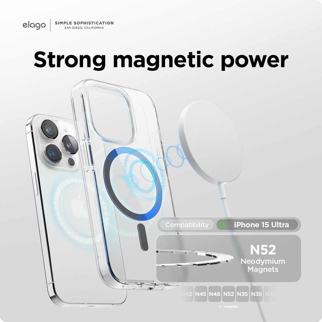 Ốp lưng elago MagSafe Hybrid cho iPhone 15 Series