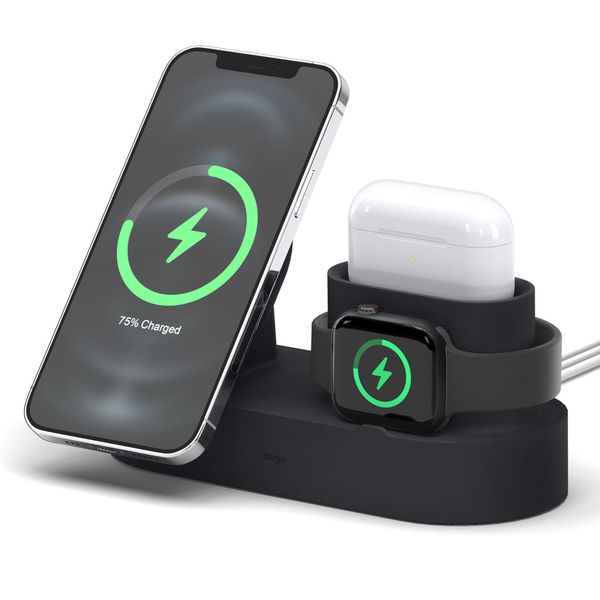 Ốp đế sạc elago MagSafe Trio 2 Wireless Charging Station