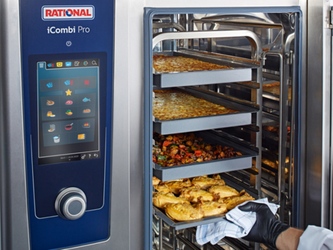 LÒ HẤP NƯỚNG ĐA NĂNG RATIONAL 10 KHAY GN 1/1 - ICOMBI PRO 10-1/1 GN