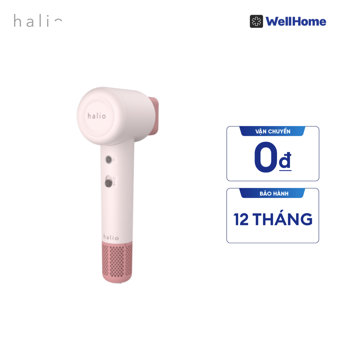 Máy sấy tóc Halio High Speed Ionic Hair Dryer