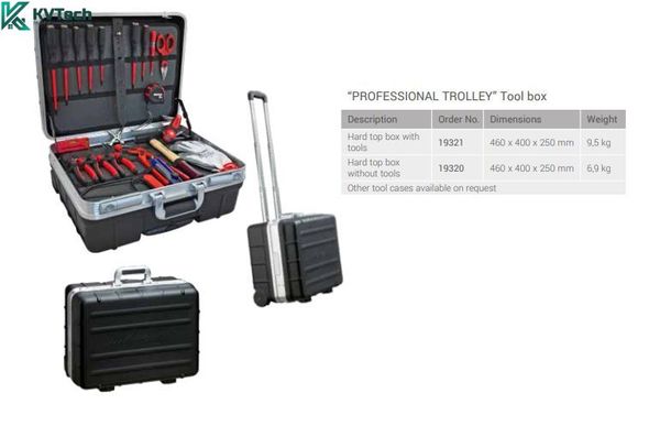 Hộp dụng cụ “PROFESSIONAL TROLLEY” Intercable 19320