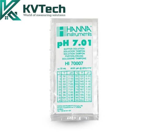 Chất chuẩn đo pH 7.01 HANNA HI70007P