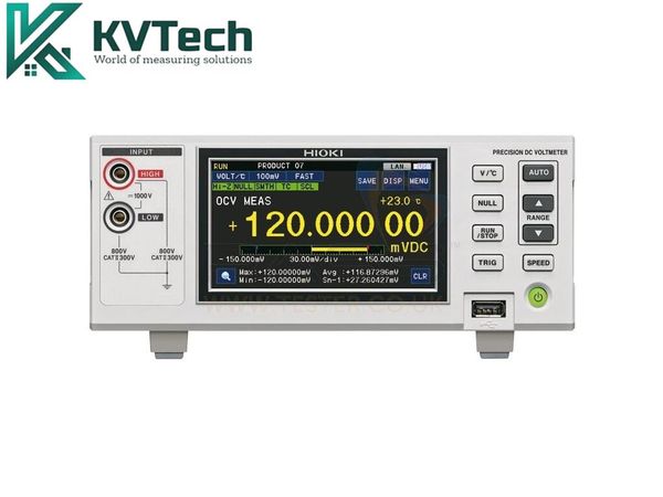 Máy đo điện áp DC Hioki DM7275 (100 mV~1000 V, độ chính xác cao 20 ppm)