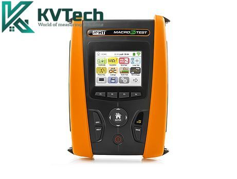 Thiết bị kiểm tra an toàn lắp đặt điện đa năng, trạm sac điện HT Instruments MACROEVTEST (Màn hình cảm ứng)