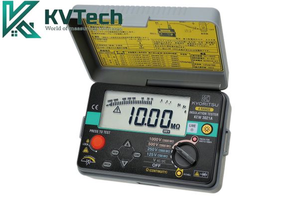 Đồng hồ đo điện trở cách điện KYORITSU 3021 (1000V/2GΩ)