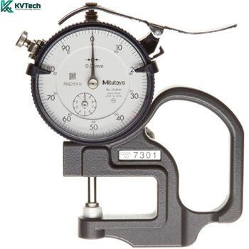 Đồng hồ đo độ dày vật liệu kiểu cơ MITUTOYO 7301A (0 - 10mm)