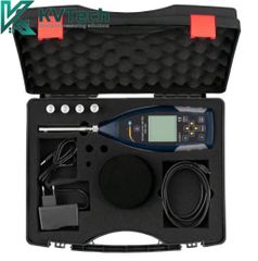 Máy đo giám sát độ ồn PCE 428-KIT-N-ICA (25-136 db (A); thiết bị hiệu chỉnh; chứng chỉ ISO)