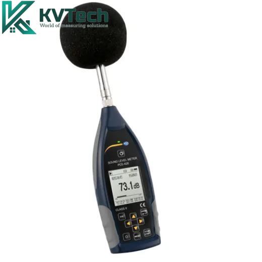 Máy đo độ ồn âm thanh PCE 428-KIT (25〜136 dbA)