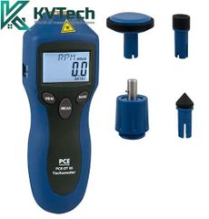 Máy đo tốc độ vòng quay PCE DT 65-ICA (99999 rpm, Incl. ISO Calibration Certificate)