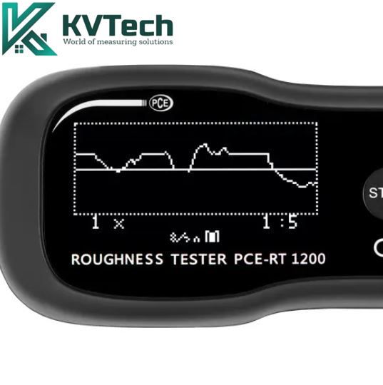 Máy đo độ nhám bề mặt PCE RT 1200BT-ICA (0.002 ~ 200.0 µm; chứng chỉ ISO)