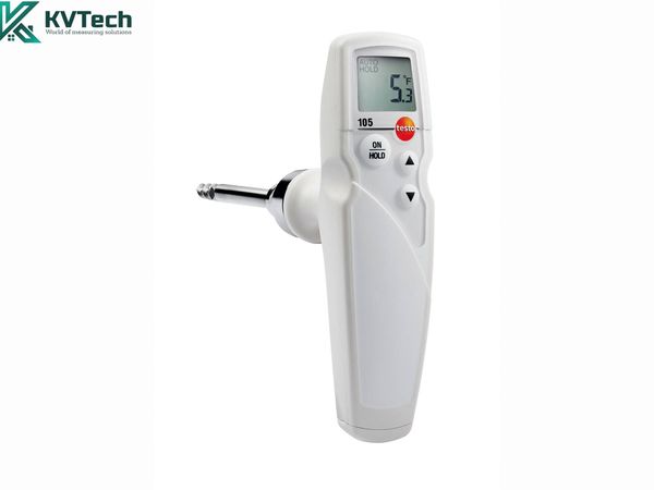 Bộ máy đo nhiệt độ TESTO 105 (-50 ~ +275 °C, có tip đo thức ăn đông lạnh)
