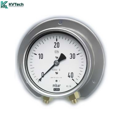 Đồng hồ áp suất công tác kiểu chênh áp Leitenberger Type 077