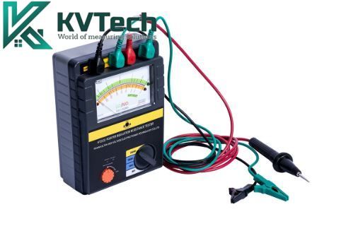 Máy đo điện trở cách điện điểm  Wuhan HT2533 (2500V,  100GΩ)