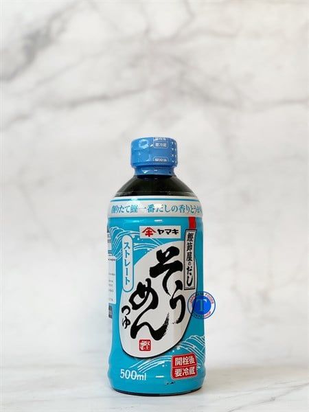Nước Dùng Ăn Mì Yamaki Soumen Tsuyu 500Ml