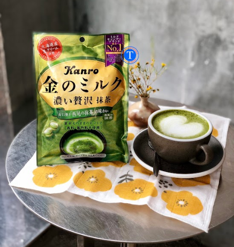 Kẹo Sữa Trà Xanh Kanro Matcha Milk 70G