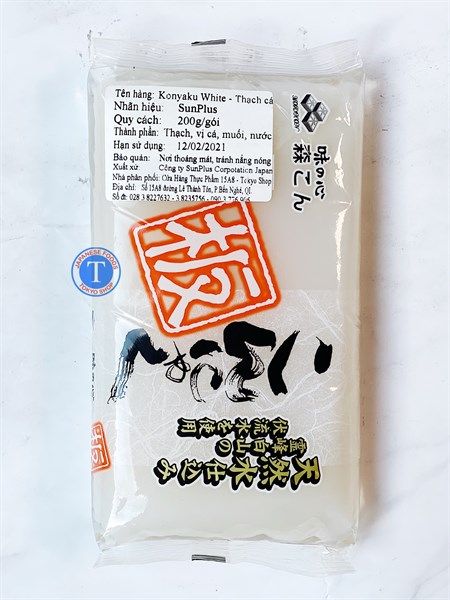 Thạch Cá Trắng M Shiro Konyaku 250G